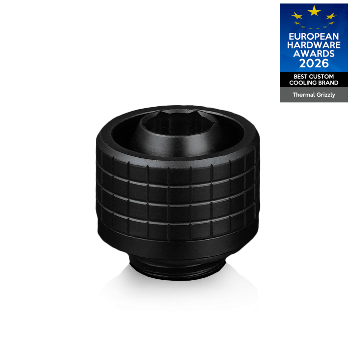 Thermal Grizzly DeltaMate Fitting – raccord G1/4" tube souple ou rigide