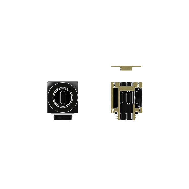 Thermal Grizzly DeltaMate Rotary – raccord rotatif G1/4" (90°, 45°, T, FF 90°)