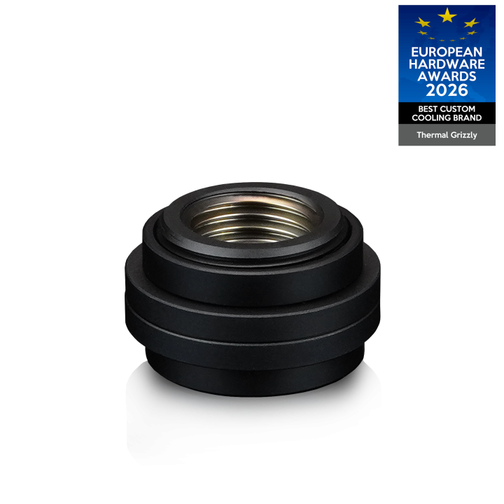 Thermal Grizzly DeltaMate Pass Through Fitting – traversée de paroi G1/4"