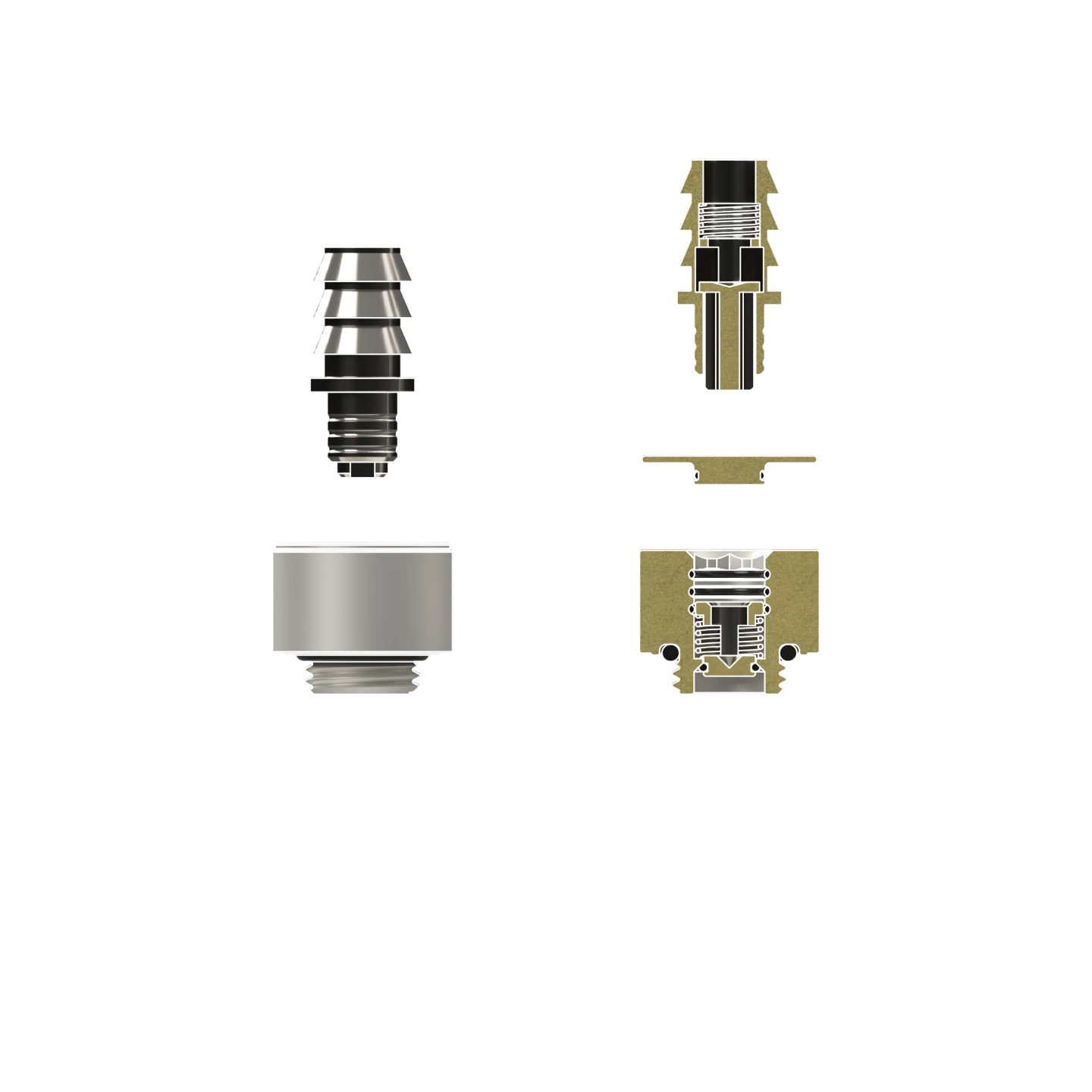 Thermal Grizzly DeltaMate Drain Valve – vanne de vidange G1/4"