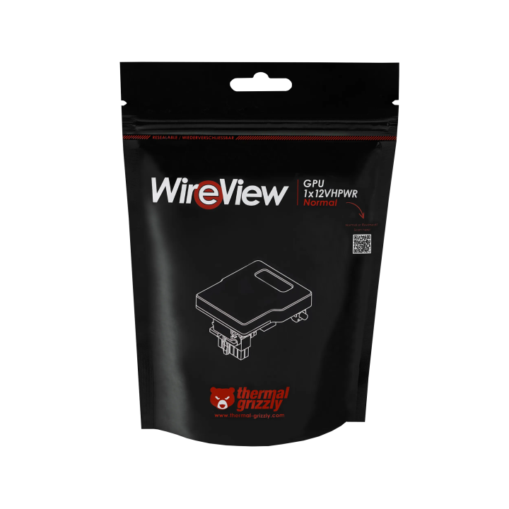 Thermal Grizzly WireView GPU – wattmètre OLED pour carte graphique