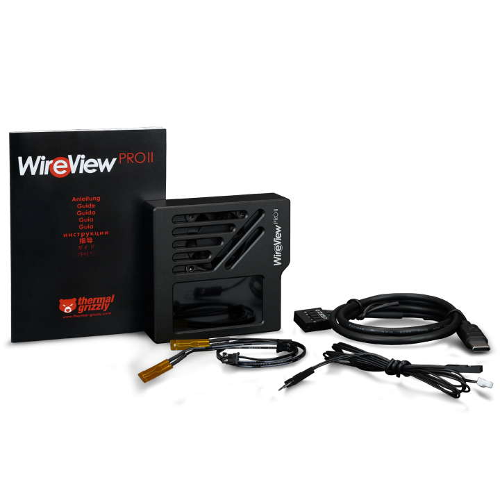 Thermal Grizzly WireView Pro II – moniteur 12V-2x6 par broche