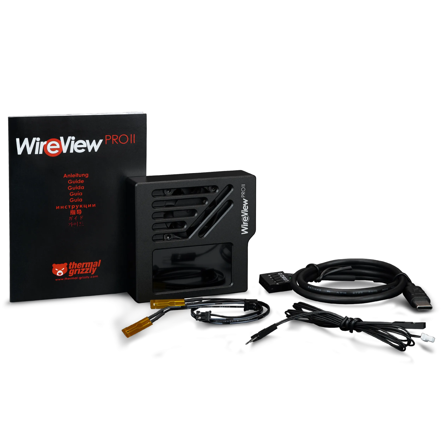 Thermal Grizzly WireView Pro II – moniteur 12V-2x6 par broche