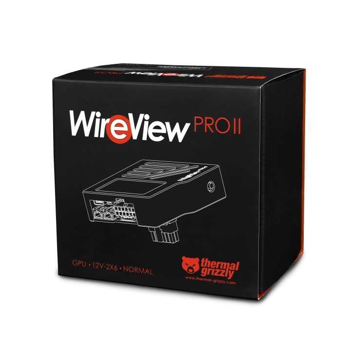 Thermal Grizzly WireView Pro II – moniteur 12V-2x6 par broche