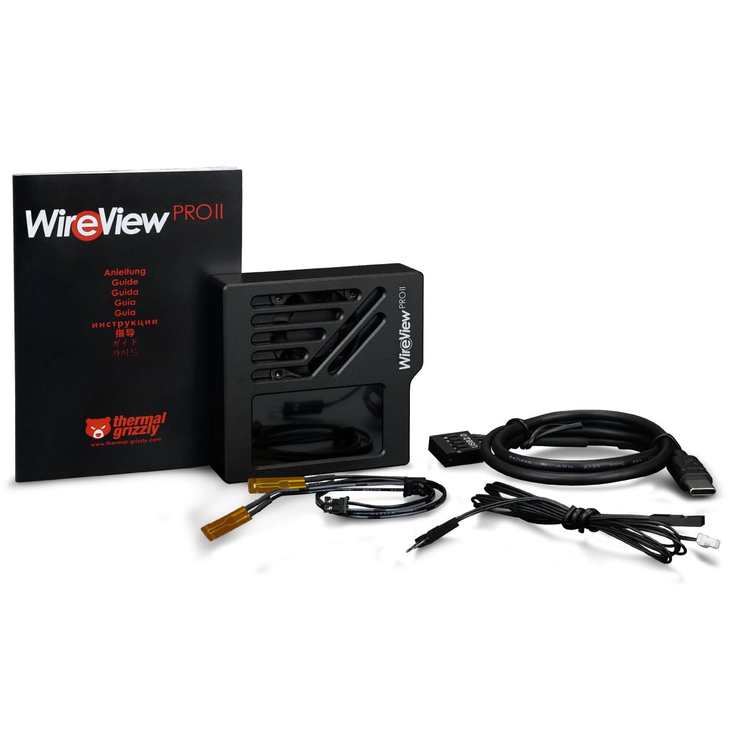 Thermal Grizzly WireView Pro II – moniteur 12V-2x6 par broche