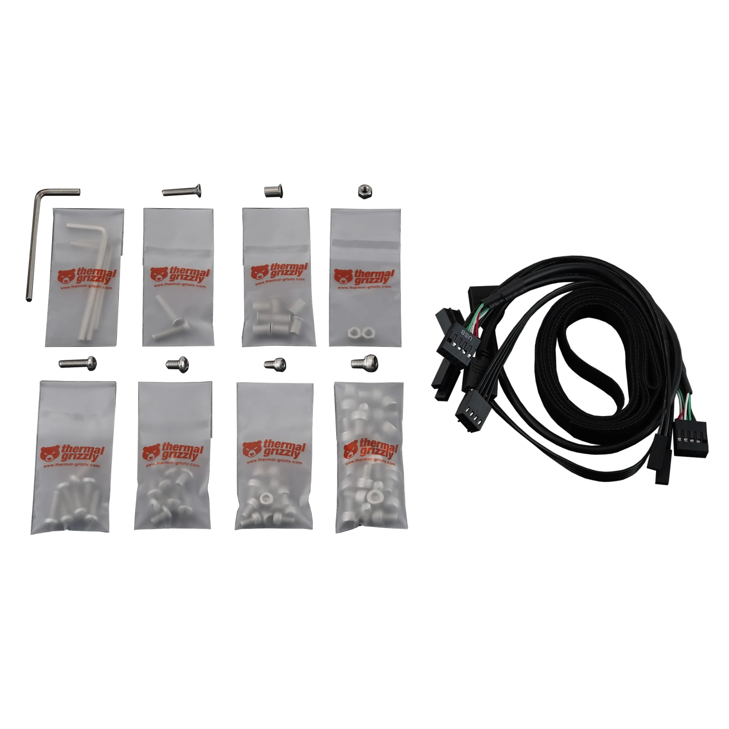 Thermal Grizzly der8enchtable – banc de test avec PCB actif