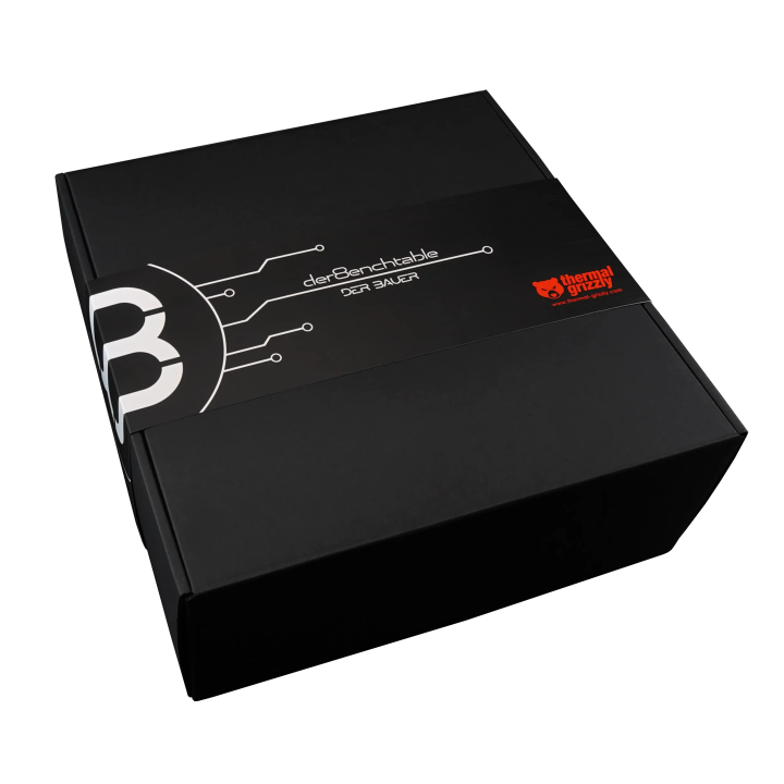 Thermal Grizzly der8enchtable – banc de test avec PCB actif