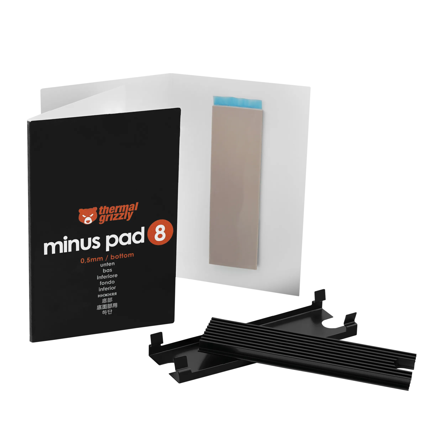 Thermal Grizzly M.2 SSD Cooler – refroidisseur passif SSD M.2 2280