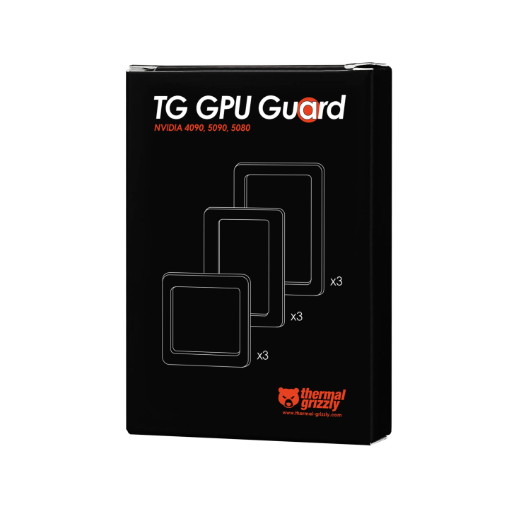 Thermal Grizzly TG GPU Guard – joint mousse pour puce GPU et métal liquide