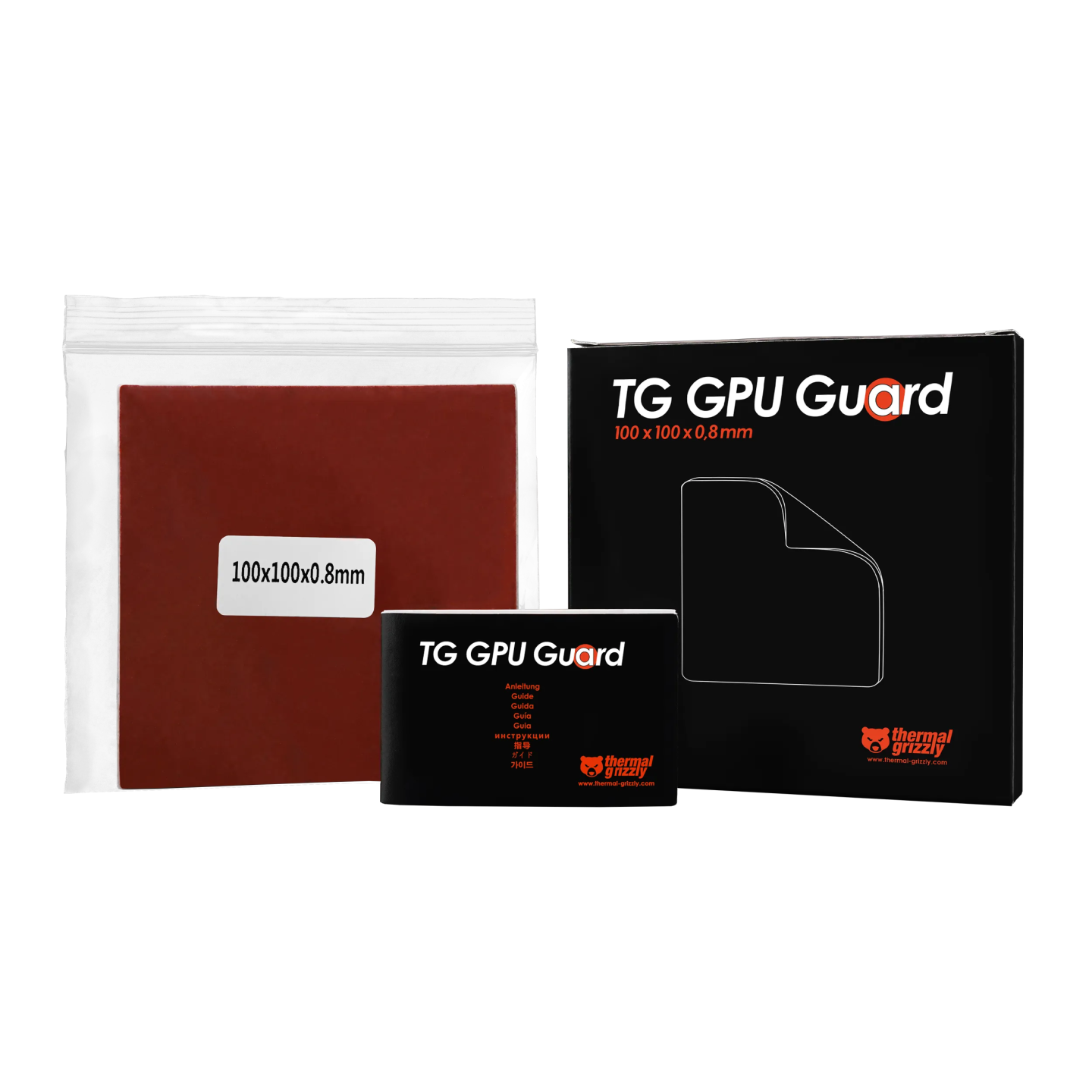 Thermal Grizzly TG GPU Guard – joint mousse pour puce GPU et métal liquide