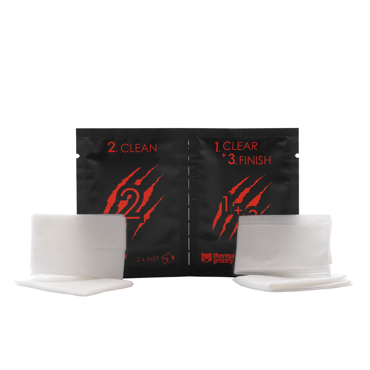 Thermal Grizzly TG Cleaning Wipes – lingettes de nettoyage pâte thermique
