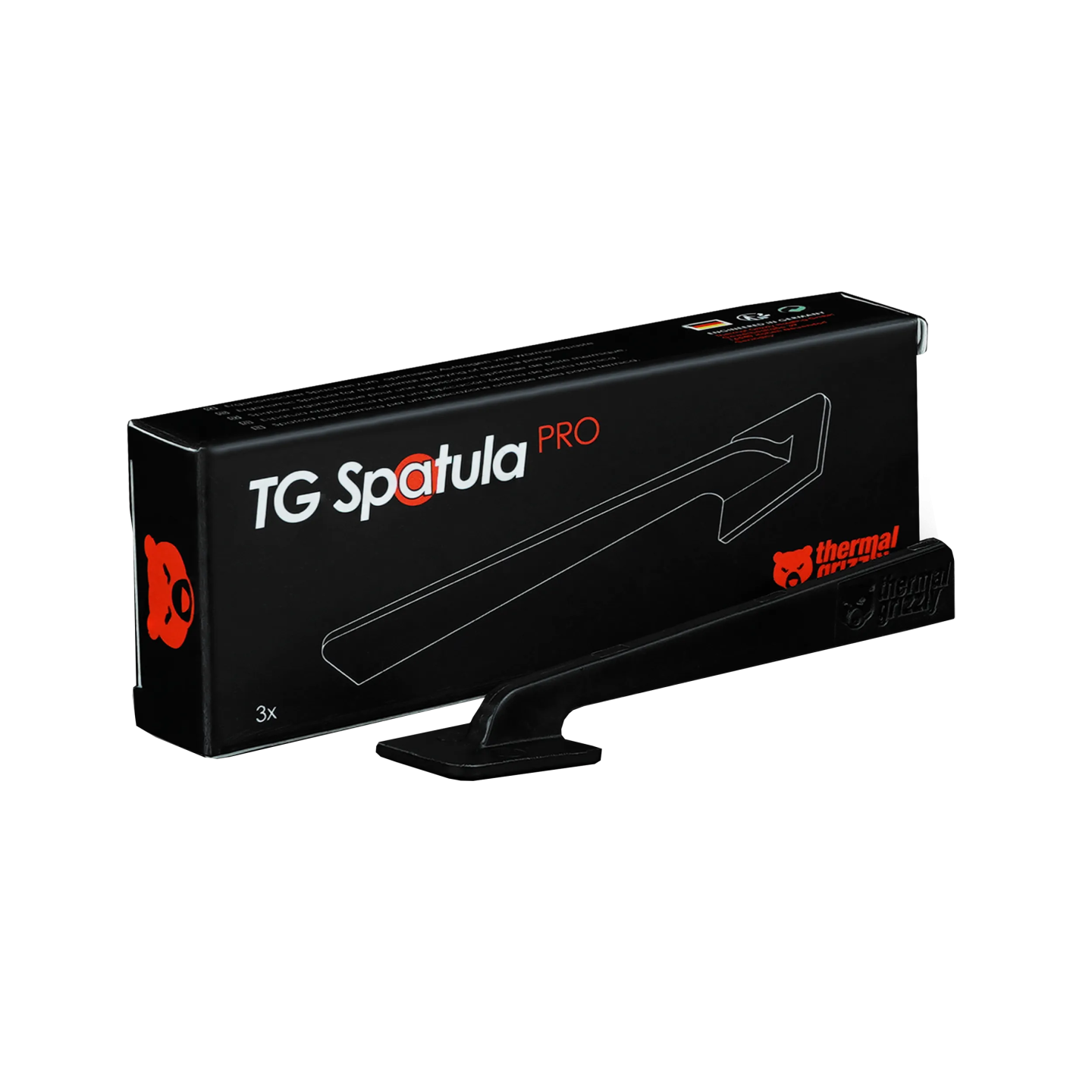 Thermal Grizzly TG Spatula – spatules plastique pour pâte thermique (x3)