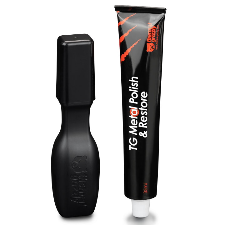 Thermal Grizzly TG Metal Polish & Restore – pâte à polir pour résidus de gallium