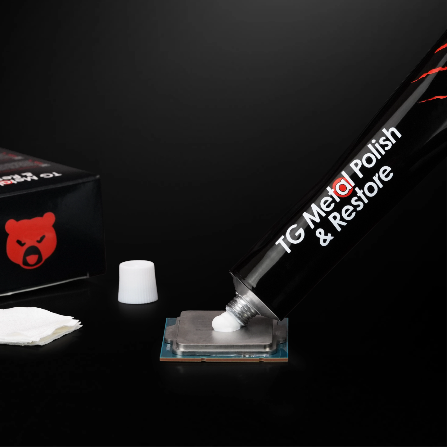 Thermal Grizzly TG Metal Polish & Restore – pâte à polir pour résidus de gallium