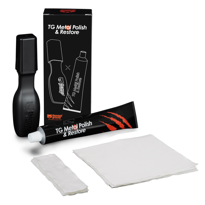 Thermal Grizzly TG Metal Polish & Restore – pâte à polir pour résidus de gallium
