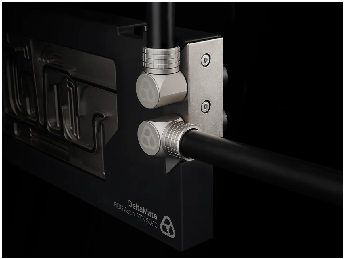 Raccords DeltaMate et Through Terminal en option